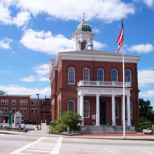Town Hall in Exeter, NH>