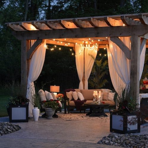 Decorated Pergola>