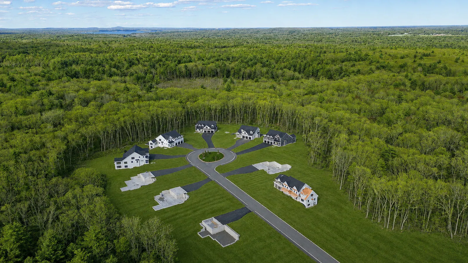 Eagle Ridge Exeter, NH private cul-de-sac community