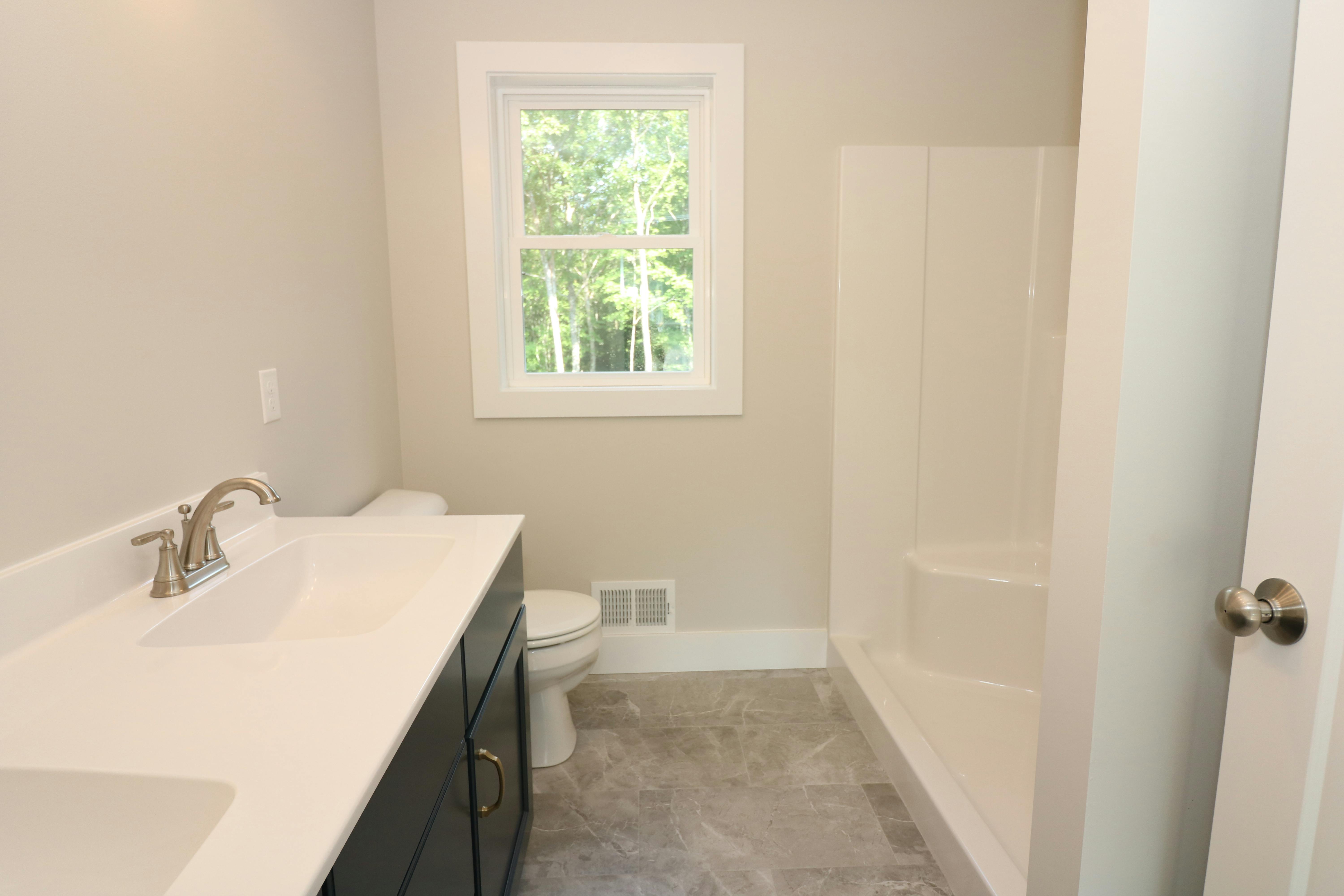 bathroom in new home
